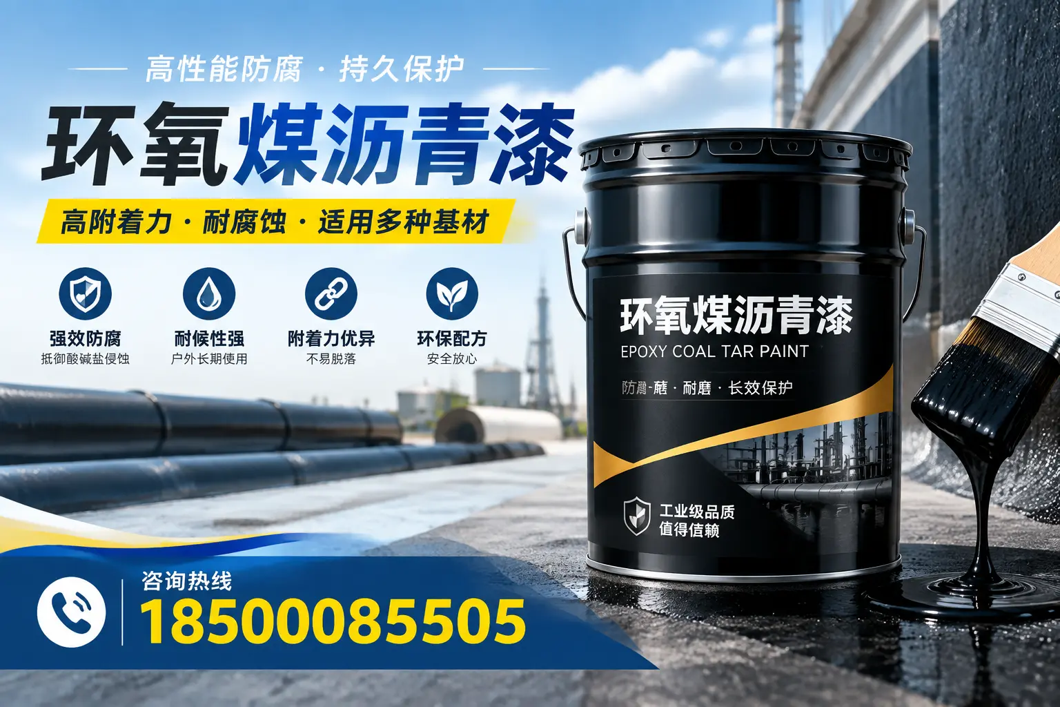 环氧煤沥青漆使用中的常见问题及解决方案,萍乡用户指南
